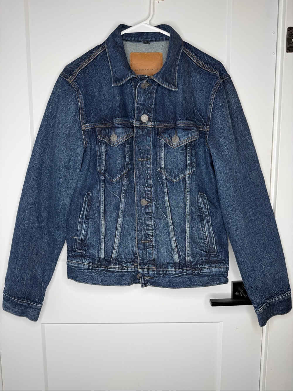 American Eagle Outfitters Men’s Indigo Blue Denim Jacket